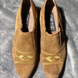 Boho Chic Brown Suede Ankle Booties